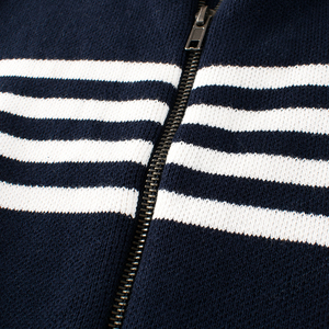 Manteau d'Hiver pour Garçon, Manches Longues à Fermeture Éclair, Patte de Boutonnage Complète, <span class=keywords><strong>Pull</strong></span> <span class=keywords><strong>en</strong></span> Coton Tricoté pour Enfants - Product Image 4