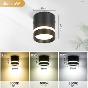 Spot encastré LED en aluminium pour la maison, le bureau, l'hôtel, le couloir, le salon, 7W, 10W, 12W, IP65 - Product Image 5