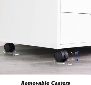 YQ Forever Vente en gros et personnalisation : Meuble de classement mobile à roulettes, classeur latéral à 5 tiroirs pour <span class=keywords><strong>bureau</strong></span> - Product Image 5