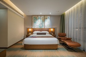Juego de Muebles de Dormitorio de Lujo para Hotel, Estilo Moderno, con Cabecera de Madera, Cama King Size, para <span class=keywords><strong>Casa</strong></span> de Playa, SHIYI Best Western - Product Image 3