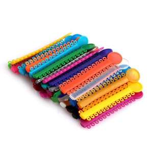 Matériaux d'orthodontie de haute qualité, ligatures élastiques colorées jetables pour traitement orthodontique dentaire - Product Image 5
