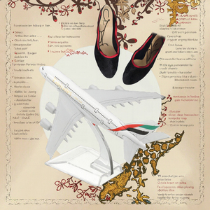 Modelo de Avión <span class=keywords><strong>Airbus</strong></span> JXD Escala 1:<span class=keywords><strong>400</strong></span> 16cm A380/<span class=keywords><strong>A350</strong></span>/A340/A330/A320 de Madera, Juguete Portátil para Regalos de Ferias Comerciales y Regalos de Bienvenida - Product Image 3