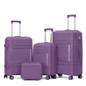 Unisex PP Luggage Sets 20'' 24'' 28'' Hard Shell Spinner 3-Piece Outdoor Travel Collection. Big Capacity Waterproof Luggage Sets - Product Image 4