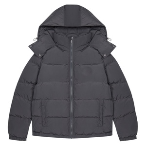 Veste bomber courte matelassée en duvet chaud de haute qualité personnalisée pour homme, veste d'hiver pour homme, veste d'extérieur - Product Image 3