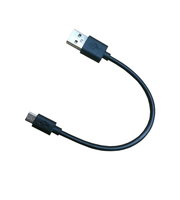 Kabel pengisian daya Data USB mikro putih/hitam, kabel pengisian daya 1.2M 2a untuk peralatan rumah tangga