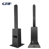 Altavoz de Columna Activo Profesional Dante de 6*5.5 Pulgadas y Subwoofer de Sonido de Doble Matriz de 12 Pulgadas con Software OEM para Eventos al Aire Libre