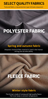 HAN WILD 100% Polyester veste polaire coupe-vent durable vêtements d'extérieur veste légère de Camouflage