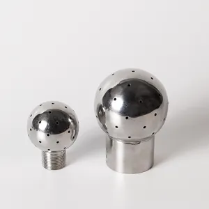 Boquilla de limpiador de agua de alta presión, rotativa de 360 grados, cabezal de chorro de bola de pulverización rotativa de 3/8 pulgadas