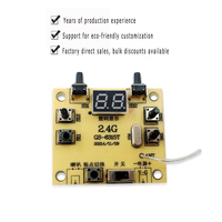 Carte électronique 2.4G six canaux pour voiture télécommandée, carte mère PCBA, accessoires DIY