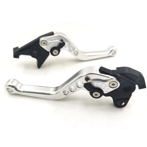 Palanca de embrague de freno de mano modificada para motocicleta compatible con CBF1000 VFR800 VTR1000F ZZR250 palanca de freno corta ajustable única - Product Image 5