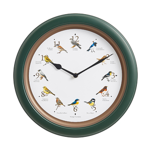 Bán Buôn Hot Bán Rừng Màu Xanh Lá Cây Đồng Hồ Treo Tường Trẻ Em Phòng Chim Mô Hình Im Lặng Nhựa <span class=keywords><strong>Cuckoo</strong></span> Vòng Đồng Hồ Treo Tường - Product Image 6