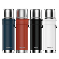 Haers Wholesale Bouteille d'eau en acier inoxydable 450ml écologique réutilisable isolée sous vide