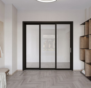 Hiện đại tùy chỉnh màu sắc Hidden theo dõi nhôm Túi trượt hệ thống cửa với Hoàn toàn giấu phần cứng - Product Image 3