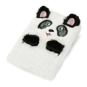 Cadeaux personnalisés pour enfants Carnet A5 à couverture rigide et souple Journal intime en peluche mignonne Kawaii - Product Image 1