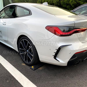 Alerón de viento, cuchilla de aire, divisor lateral del parachoques delantero para BMW Serie 4 G22 G23 425i 430i M440i M Sport, accesorios para coche - Product Image 4