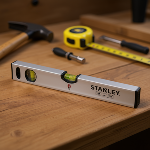 Nivel clásico Stanley de 12 pulgadas magnético para fontanería y carpintería - Product Image 3