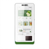 Kios POS Layanan Mandiri Terpasang di Dinding 21,5 Inci Layar Sentuh Kapasitif 1920 X 1080 Windows Quad Core Printer Thermal 80mm