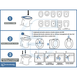 Copriwater Moderno Azzurra Vaso Vera 48 con Sgancio Rapido e Telecomando, in Materiale PP e Urea per Bagno - Product Image 3