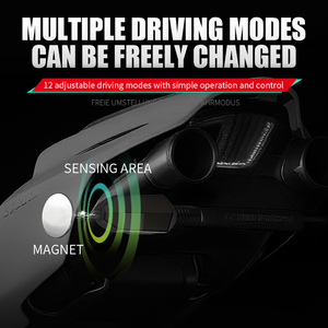 11 chế độ phổ RGB bật đèn tín hiệu cho xe máy xe tay ga hổ phách Blink Chiếu chỉ số ánh sáng xe máy hệ thống chiếu sáng - Product Image 5