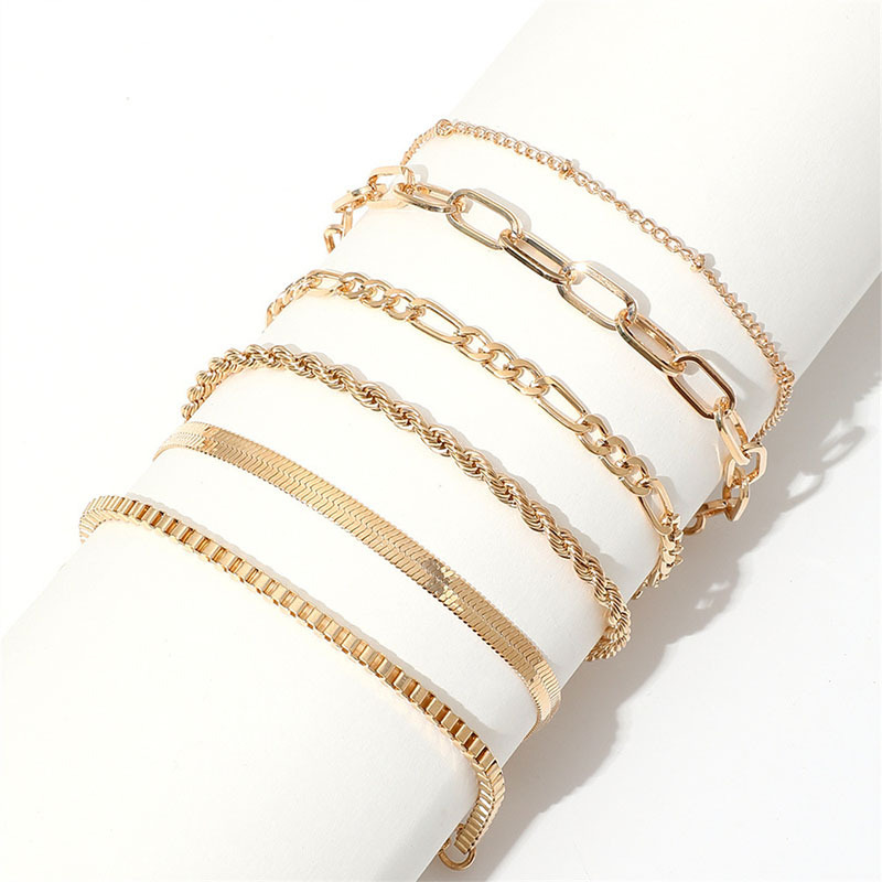 stainless steel paper clip bracelet
