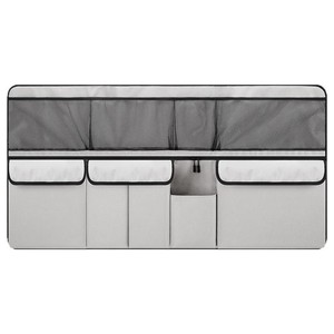 Sac de rangement multifonctionnel de luxe en tissu Oxford grande capacité pour coffre de voiture et dossier de siège avec poche filet pour siège arrière - Product Image 2