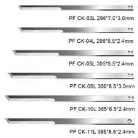 Couteau de découpe textile CAD 295*7.0*2.0mm, Lames Lectra 801214, Lame de découpe automatique pour Vector 5000 Emarker Eastman Textile Cutter HRC60-63