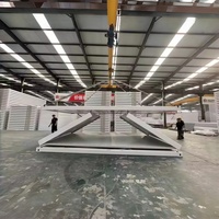 Bâtiment de bureau modulaire en panneaux sandwich d'acier pliables et empilables, durable, avec structure antirouille, design contemporain 5