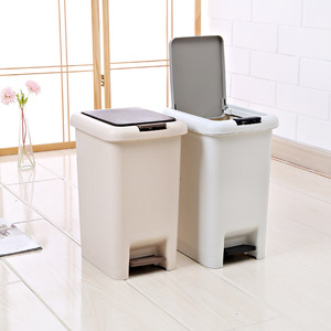 <span class=keywords><strong>Cestino</strong></span> Moderno Senza Coperchio <span class=keywords><strong>con</strong></span> <span class=keywords><strong>Pedale</strong></span>, Contenitore per Rifiuti e Riciclo, Secchio per la Raccolta Domestica da Interno e Cucina - Product Image 4