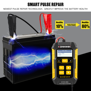 Herramientas de Diagnóstico Automotriz KONNWEI KW510, Probador de Baterías de Automóvil, Cargador de Baterías de Plomo-Ácido y Litio, Herramientas de Reparación de Baterías de Plomo-Ácido - Product Image 2