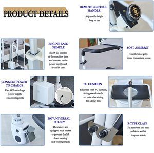 Produk perawatan pasien gendongan berjalan pasien orang tua, kursi roda difabel mengangkat pasien orang tua - Product Image 6