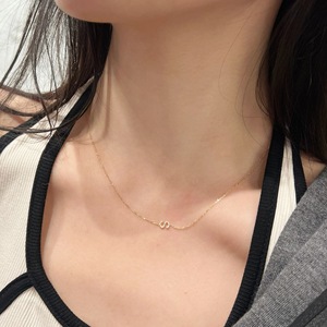Collar con Letra S de Plata de Ley S92 con Diamantes Completos, Diseño Minimalista de Alta Gama para Bloguera de Moda, Colgante para Suéter - Product Image 3