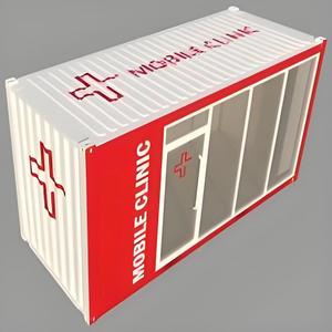 Clinique mobile préfabriquée pliable en conteneur de 40 pieds pour le tri et les soins d'urgence en extérieur - Product Image 5
