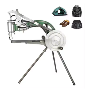 Dual Cotton Nylon <b>Leather</b> Cobbler <b>Sewing</b> <b>Machine</b> Black Shoe Repair Mending <b>Machine</b> Hand Crank Manual New Condition Dual Motor - Product Image 2