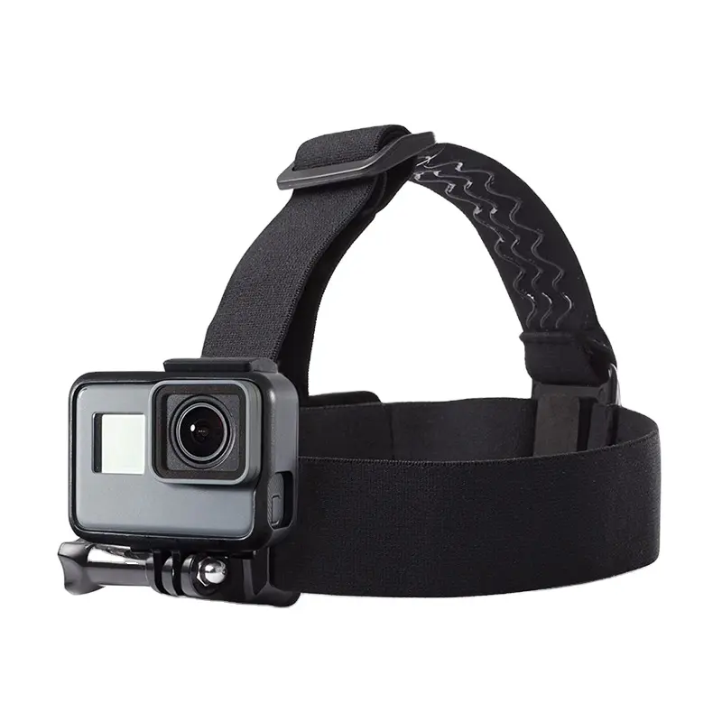 A Model: Elastic adjustable Head Strap Compatible for sports camera:for Gopro hero - Fully Adjustable