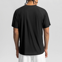 Camiseta Deportiva Vractive para Hombre, Manga Raglán, Secado Rápido, Transpirable, Spandex/Nylon, Ligera, Cómoda, para Gimnasio, Running y Fitness