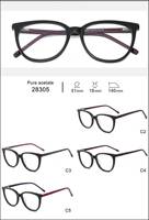 Monturas de Gafas de Acetato de Alta Calidad al por Mayor, Monturas de Gafas para Miopía en Múltiples Colores y Formas