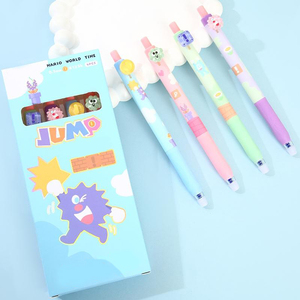 ปากกาเจลรูปการ์ตูนน่ารักขนาด0.5มม. ออกแบบโลโก้ได้ตามต้องการความคิดสร้างสรรค์ของนักเรียน - Product Image 1