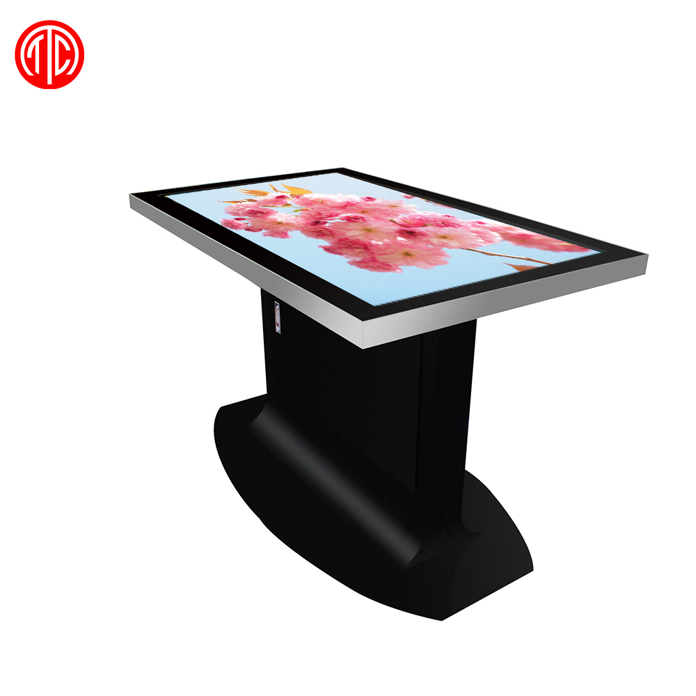 4K all in one PC System 43 inch waterproof smart multi touch screen game table high resolution kiosk liquid Crystal Display Advertising