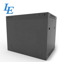 Armoire de serveur murale LE 4U, armoire réseau 19 pouces, IEC297-2, acier laminé à froid SPCC, cadre soudé à une seule section, IP20