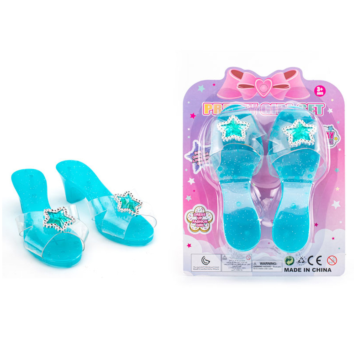 Lot De 4 Paires De Chaussures De Princesse + 2 Bijoux – 30 Pièces – Pour Filles 3-6 Ans – Déguisement, Fête, Anniversaire