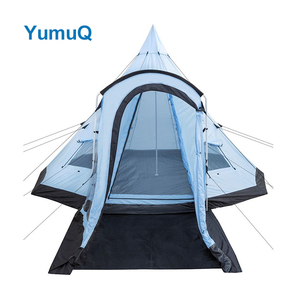YumuQ Vente en gros Maison de camping en plein air pour adultes pour 2 personnes Tente <span class=keywords><strong>tipi</strong></span> octogonale 5-8 personnes pour adultes - Product Image 2