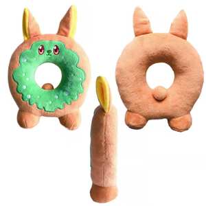 Jouet en peluche doux pour bébé, plusieurs couleurs, broderie personnalisée au micro-ondes - Product Image 2