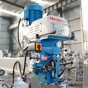 X6332 Mini phổ Máy phay dọc và ngang lớn bảng nhiệm vụ ánh sáng kim loại gia công Công suất - Product Image 4