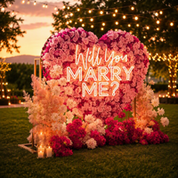 Enseigne néon personnalisée pour dropshipping, enseigne LED « Veux-tu m'épouser », lettres néon LED, logo pour mariage en extérieur et fête