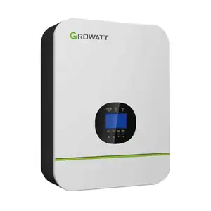 In Stock Growatt US versione integrata Controller di carica Mppt 3000w 3kw 5kw Off Grid Inverter