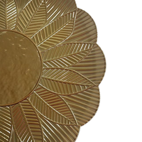 Nouvelles Assiettes de Présentation en Plastique de Luxe Tendance, Motif Floral Pigmenté, pour Mariages, Hôtels, Fêtes, Vaisselle de Dîner Fujian, Usage Domestique