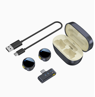 Microphone Lavalier Sans Fil (M9S) le Plus Vendu, Qualité Professionnelle, Type C, pour Enregistrement et Diffusion en Direct Haute Définition