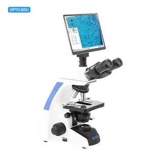 OPTO-EDU A33.1502 Trinocular 10000x 비디오 Lcd 카메라 디지털 현미경