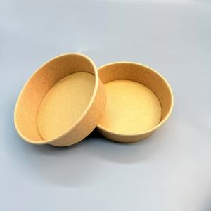 ชามซุปกระดาษคราฟท์ย่อยสลายได้พร้อมฝาปิด สำหรับขนม บะหมี่ และอาหารแบบนำกลับบ้าน - Product Image 6