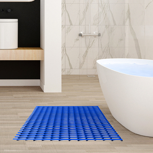 La <span class=keywords><strong>casa</strong></span> azul de baño de lujo zona húmeda antideslizante hidrofóbica piso mat - Product Image 5